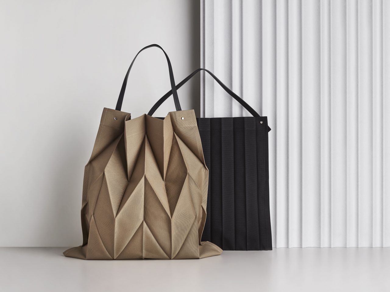 Issey miyake folding online bag