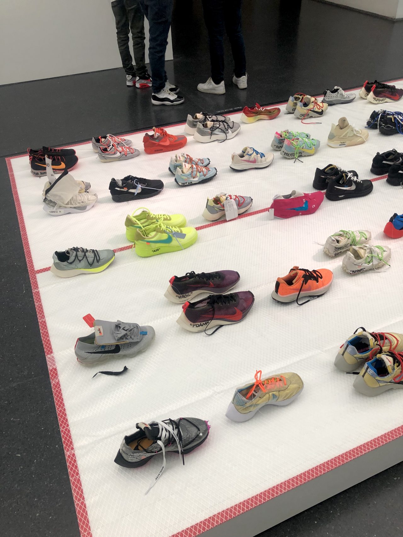 Virgil Abloh MCA Chicago Off White Nike Samples