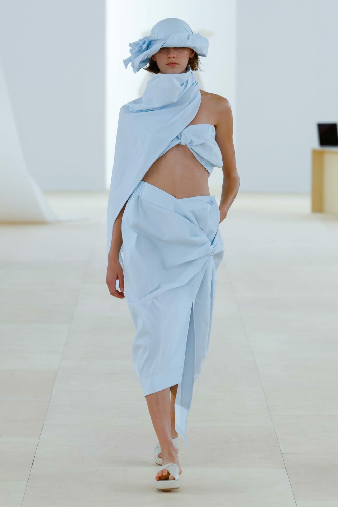 Paris fashion week: Issey Miyake displays a canvas of colours